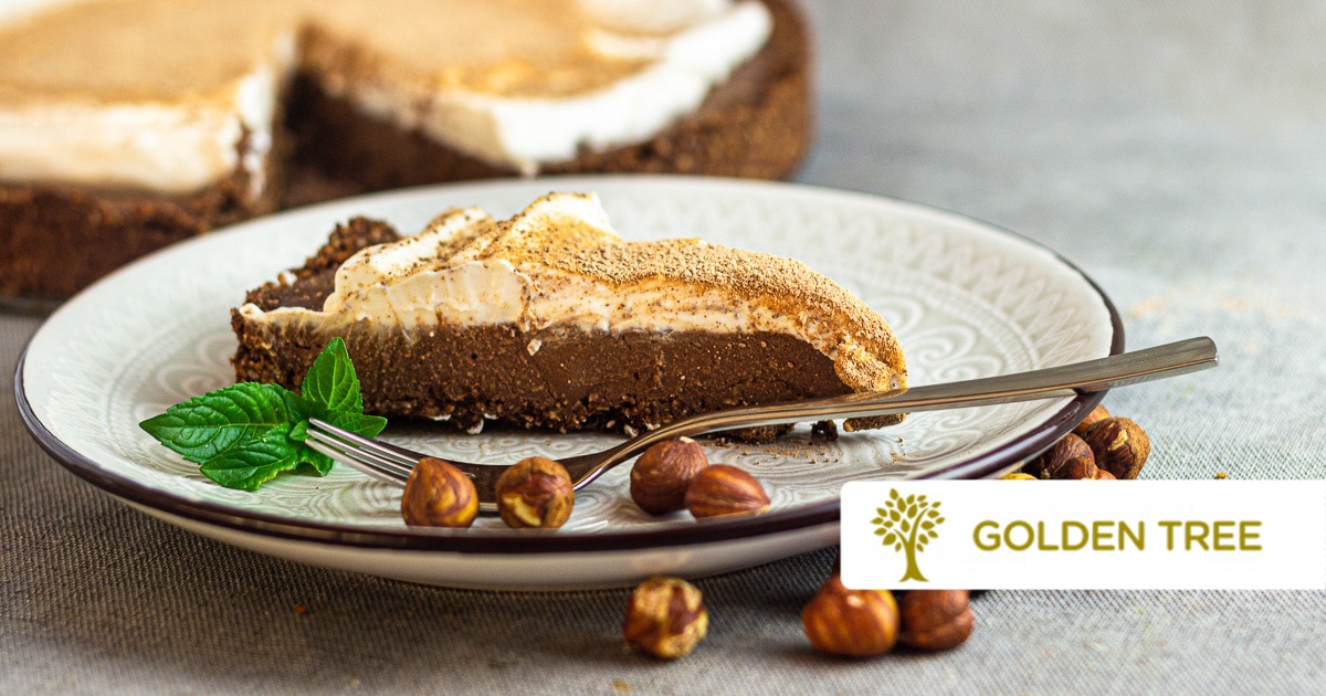 Torta alle nocciole con crema al cocco 2