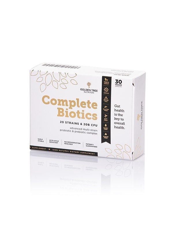 La salute inizia nell’intestino - Golden Tree Complete Biotics